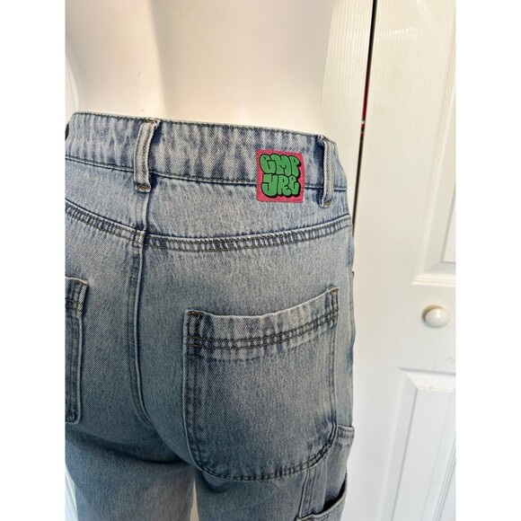 Empyre womens Carpenter Painter High Rise Jeans Size 0 - Picture 6 of 11